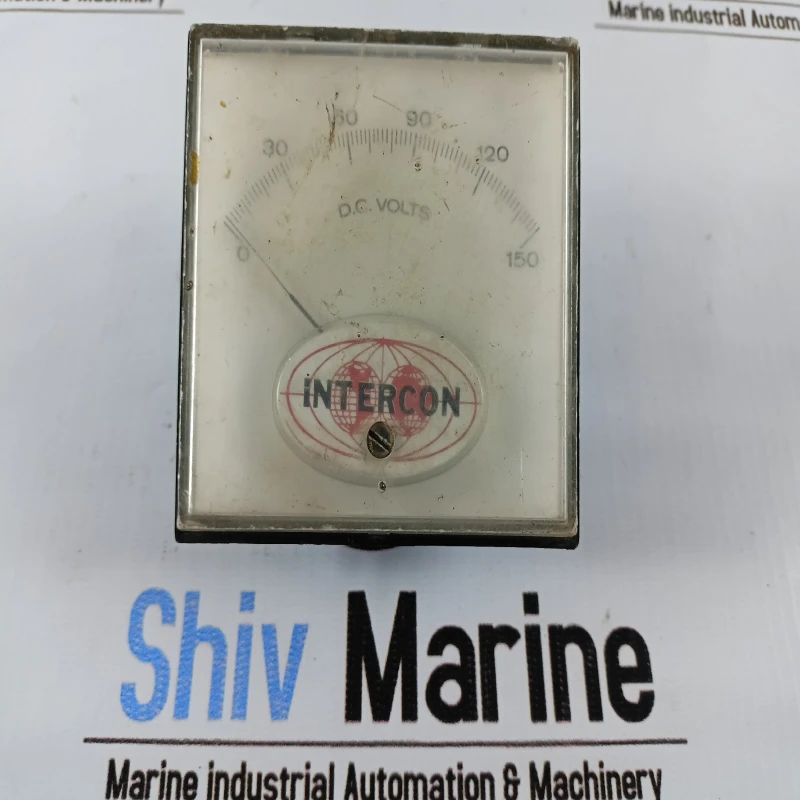 BEEDE 0-150 D.C. VOLTS VOLTMETER BEEDE INTERCON Analoug Meter shivmarine
