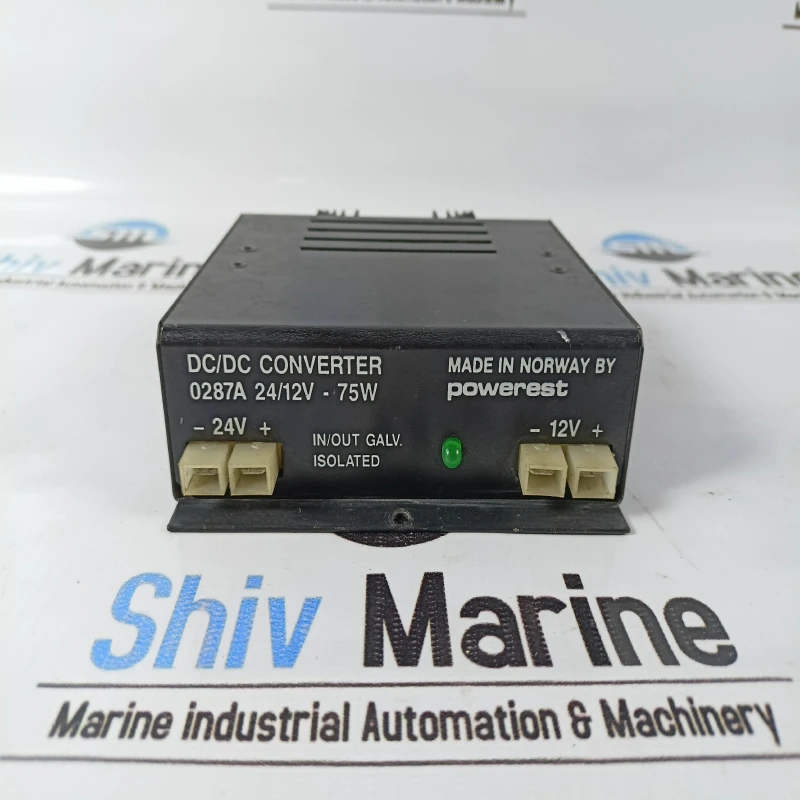 POWEREST DC/DC CONVERTER 0287A 24/12V-75W Power Supply shivmarine