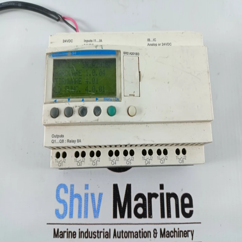 SCHNEIDER ELECTRIC SR2 A201BD COMPACT SMART RELAY 24VDC PLC shivmarine