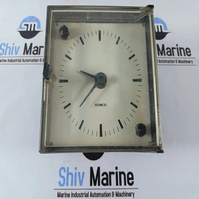 Semco Marine Master Clock Watch 0697 Analoug Meter shivmarine